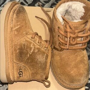 UGG Brown Suede Baby Boots